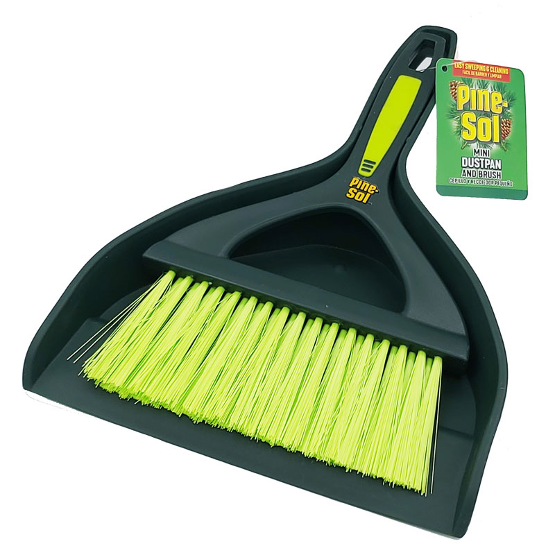 PINE SOL MINI DUSTPAN & BRUSH *min Order 6 Units