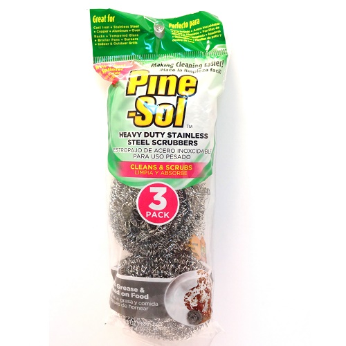 Pine-Sol HD Scrubbers SS 3pk-whole