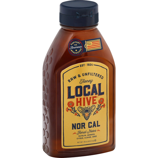 Local Hive Honey, Raw & Unfiltered, Nor Cal