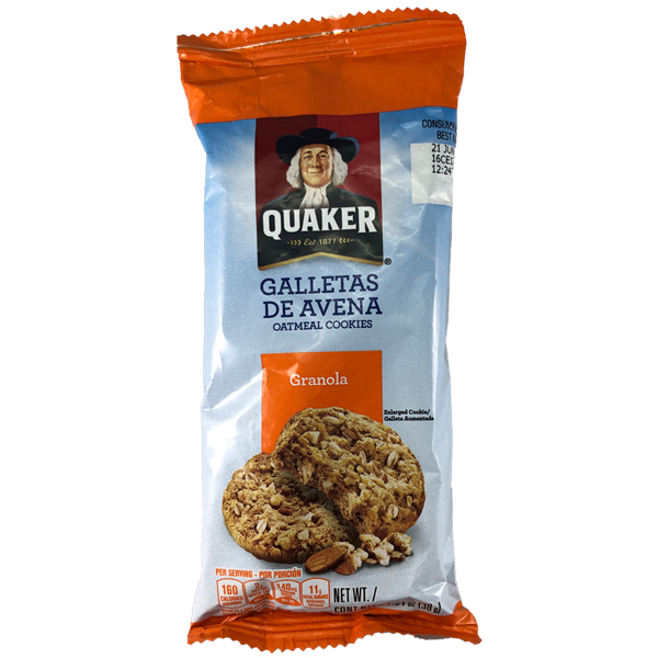 Quaker Galleta Avena Granola 38gr