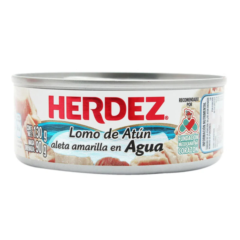 Herdez Atun Agua 130 Gr