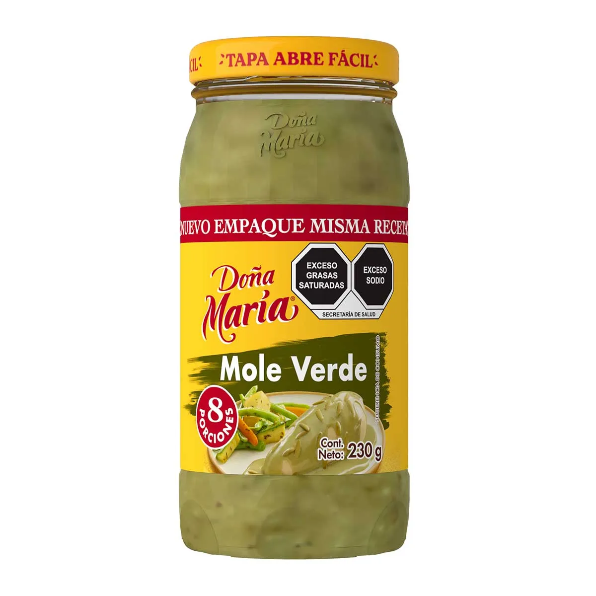Doña María Mole Verde En Pasta 230 G