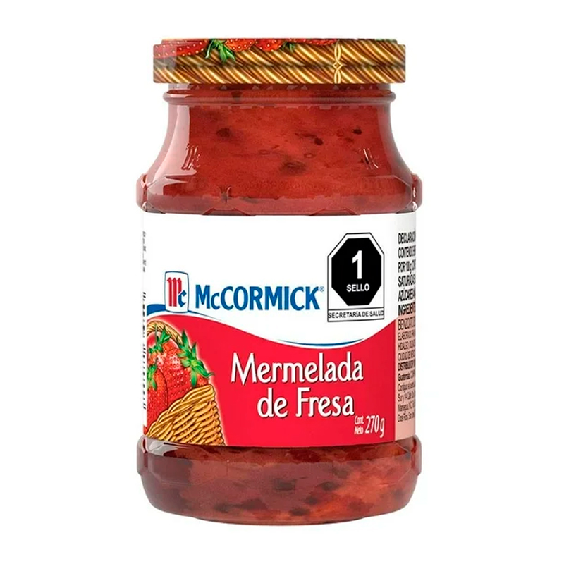 McCormick Mermelada De Fresa 270g
