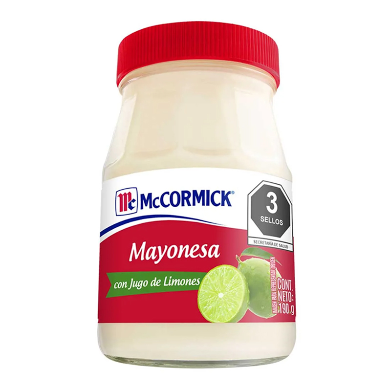 McCormick Mayonesa Kraft Con Limon 195g