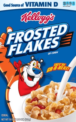 Kelloggs Frosted Flakes Cereal 490 Grams