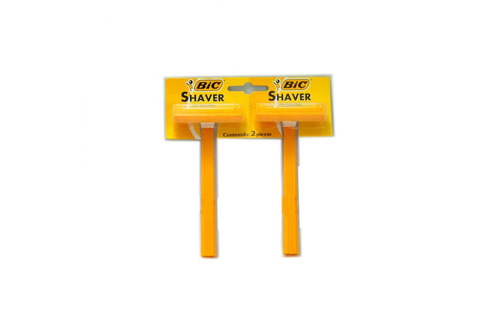Bic No Sabe Fallar Shaver Piel Sensible Empaque Con 2 Piezas