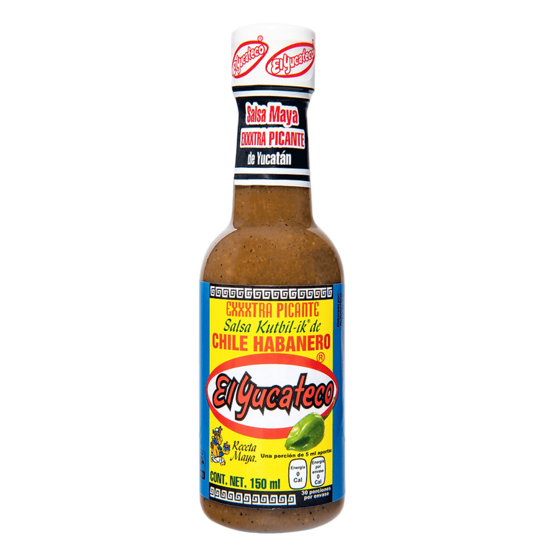 El Yucateco Salsa Kutbil-Ik De Chile Habanero 120 Ml