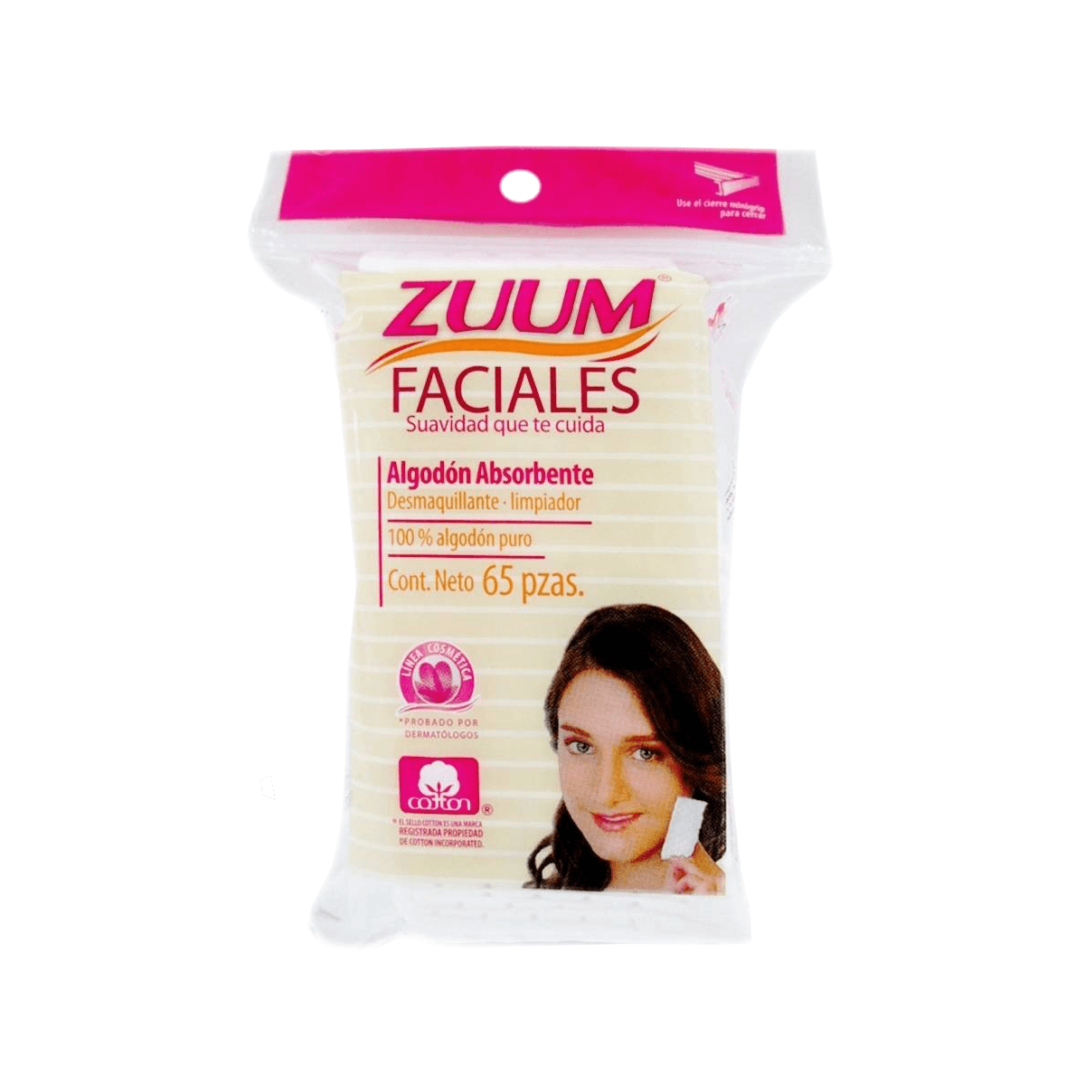 Zuum Algodón Facial 50G