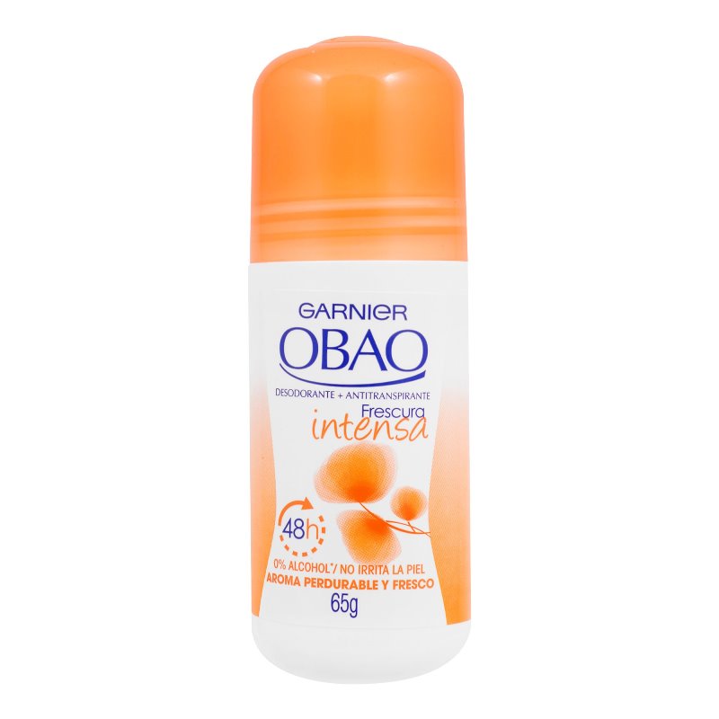 Garnier Desodorante Obao Frescura Intensa Roll On 65 mL