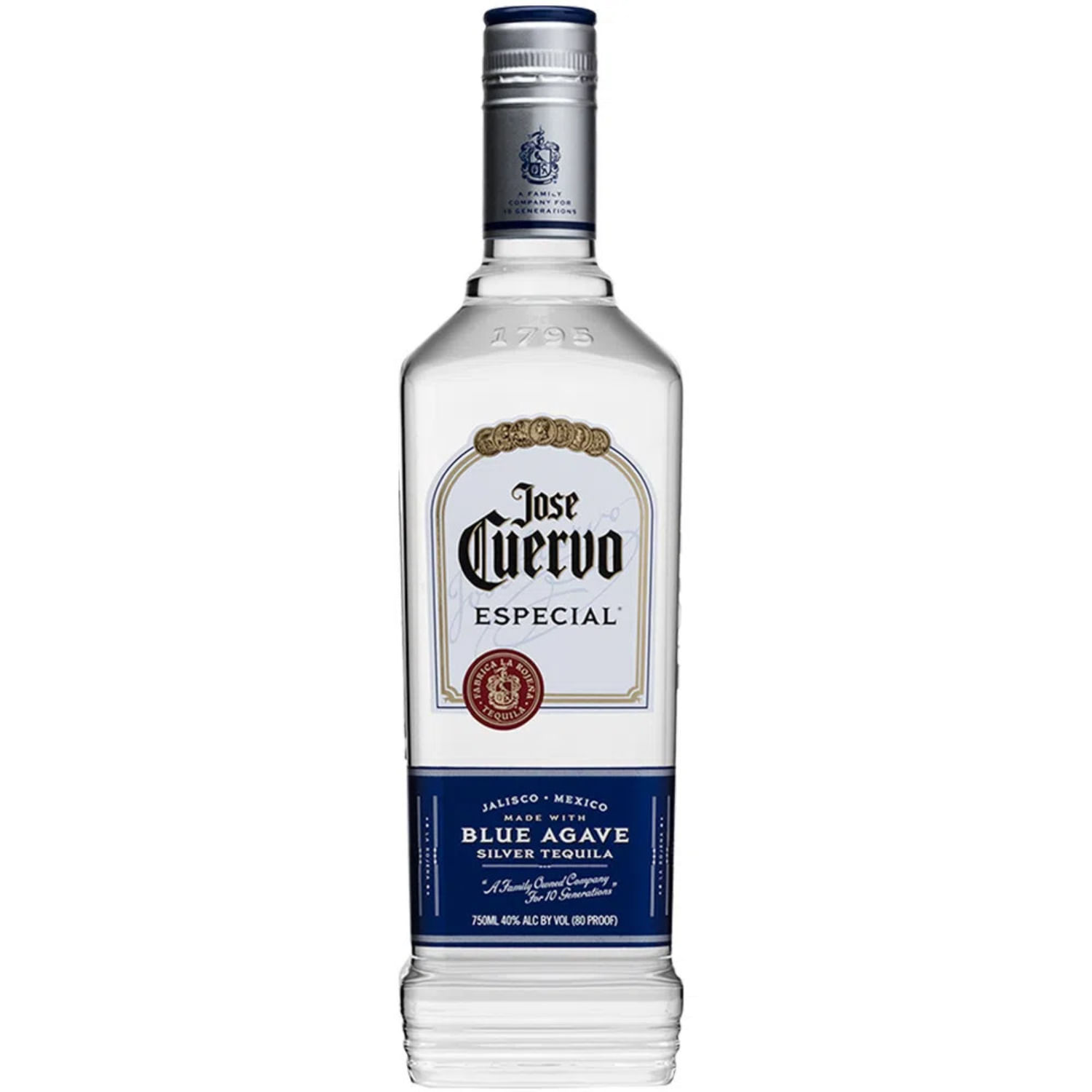 Jose Cuervo Especial Silver Tequila 750 Ml
