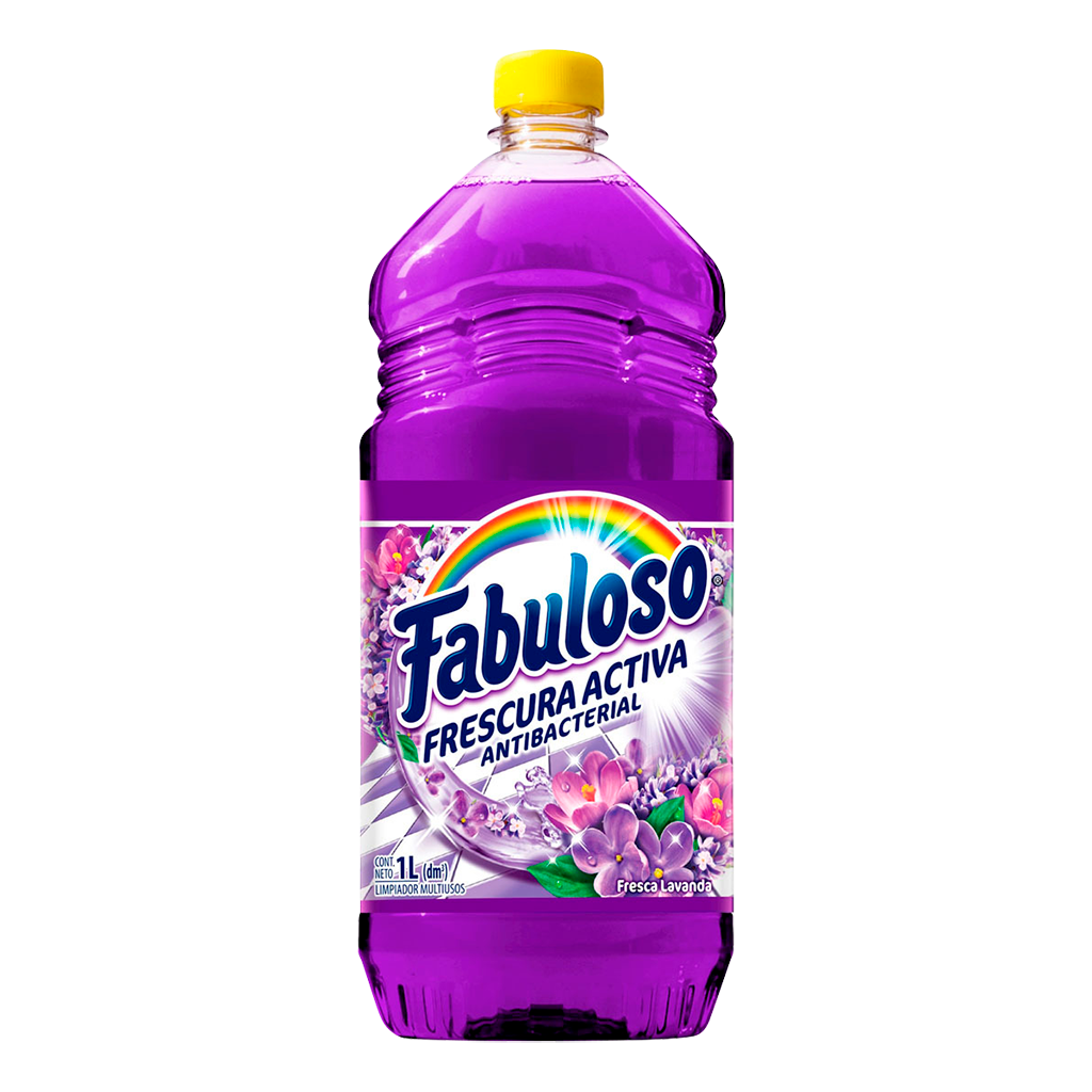 Fabuloso Limpiador Antibacterial Lavanda 1 Lt