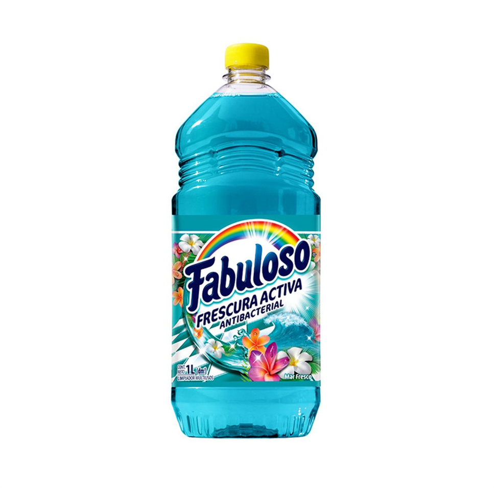 Fabuloso Limpiador Mar Fresco Antibacterial 1LT