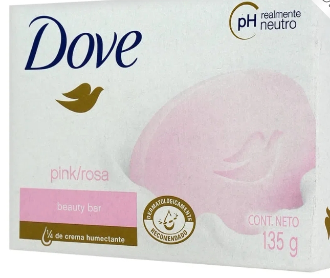 Dove Pink/Rosa Bar Soap