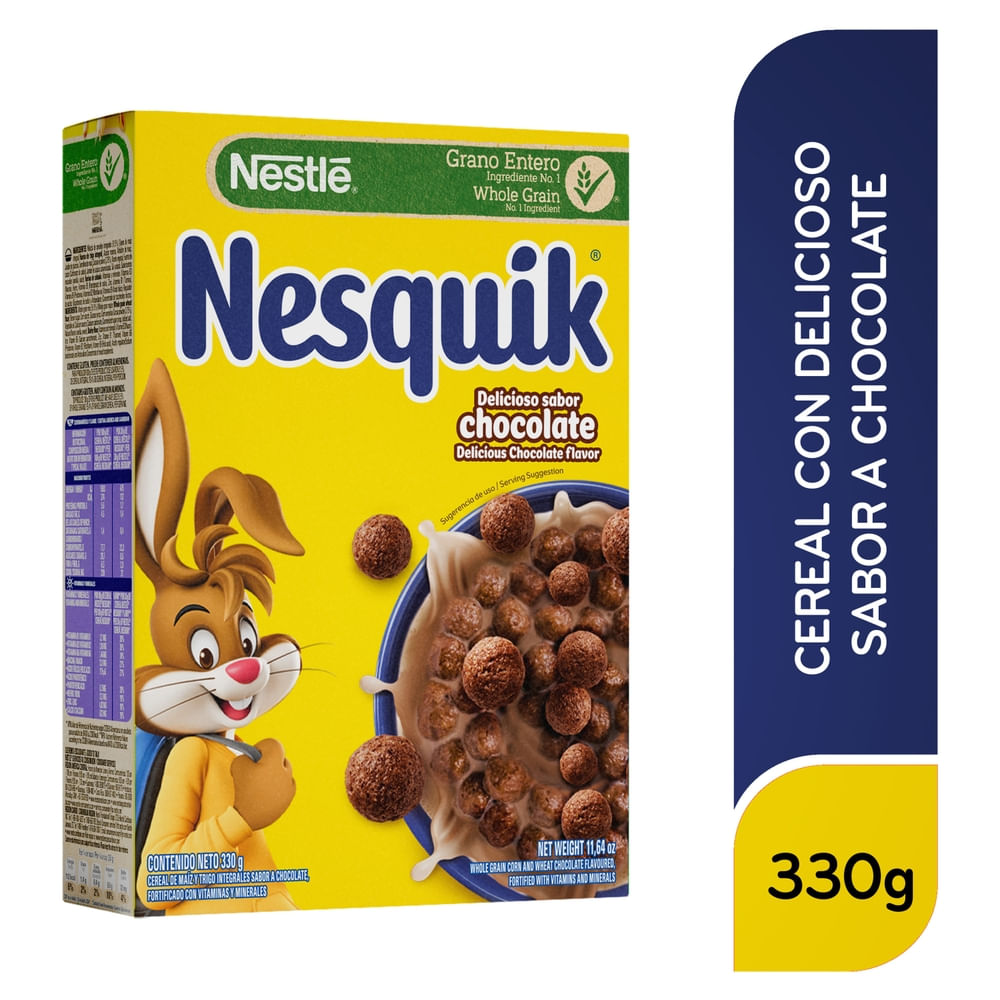 Nesquik Cereal Nestle Chocolate Caja-330gr