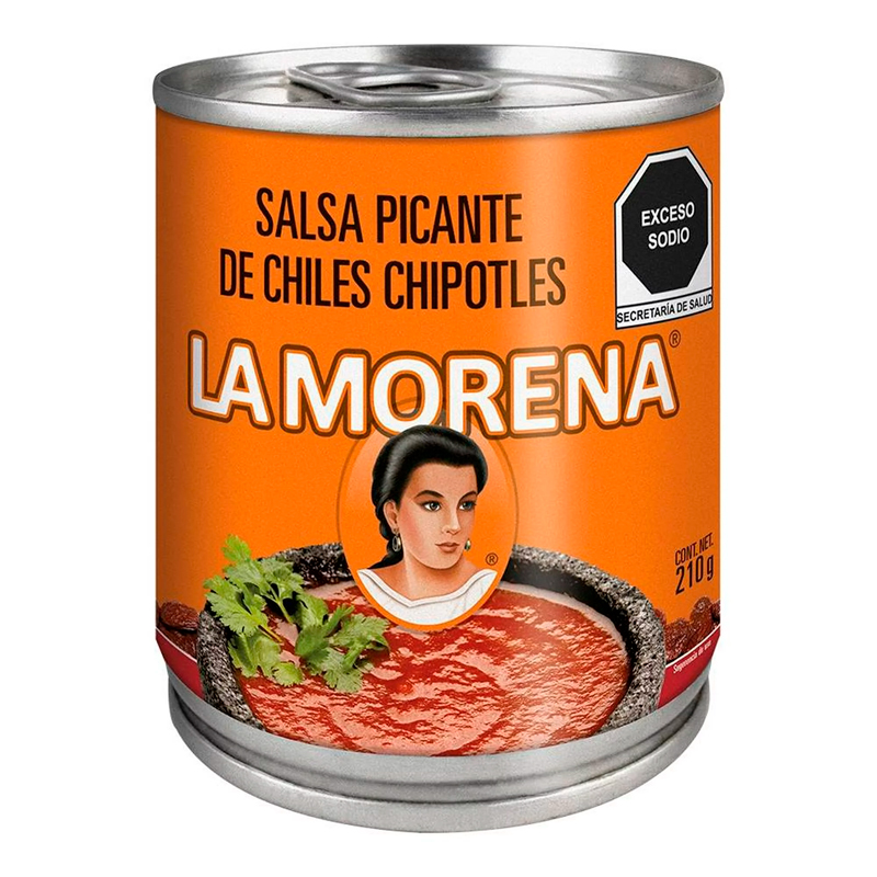 La Morena Salsa Picante De Chiles Chipotles
