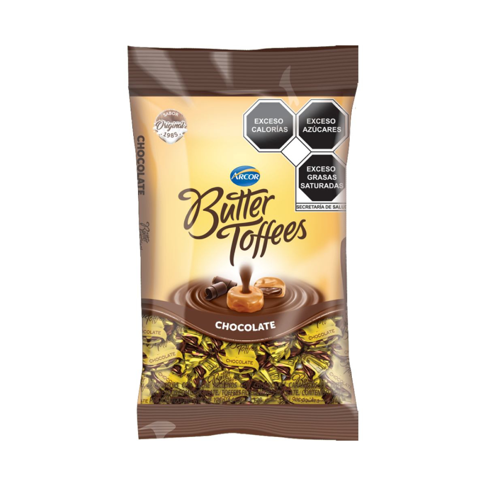 Arcor Caramelo Butter Toffees Chocolate 1 Pz