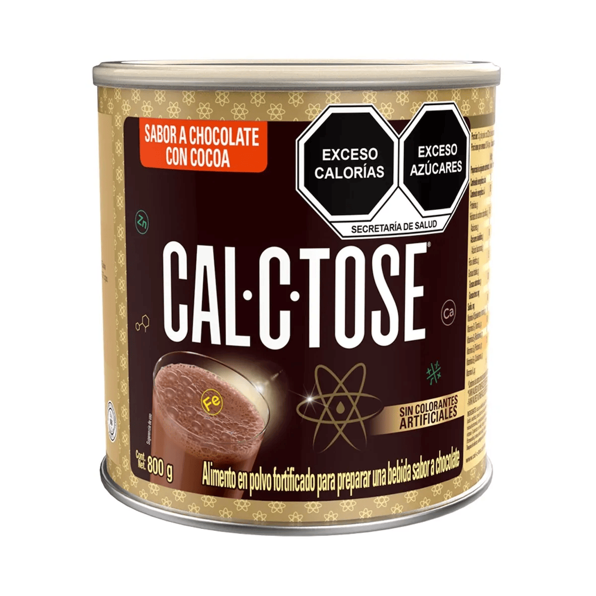 Cal C Tose Chocolate En Polvo 800 G