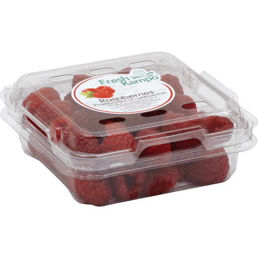 Fresh Kampo Raspberries 6 Oz