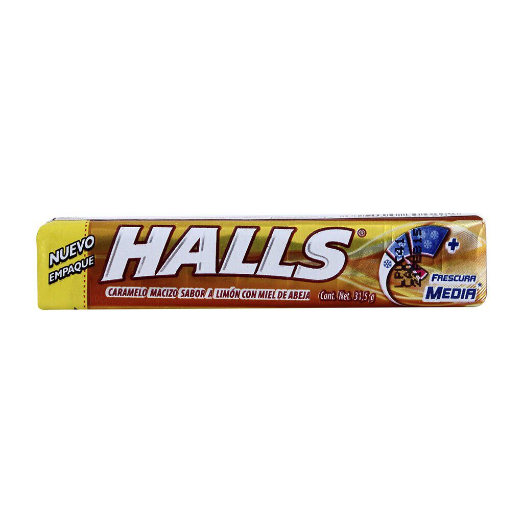 Halls Sabor A Limon Con Miel