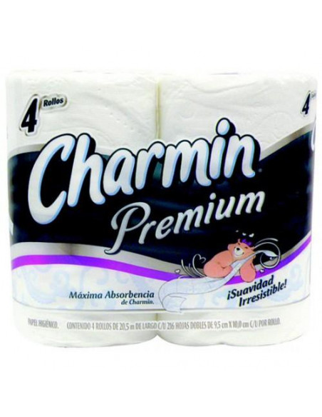 Charmin Premium Jumbo Pq 4
