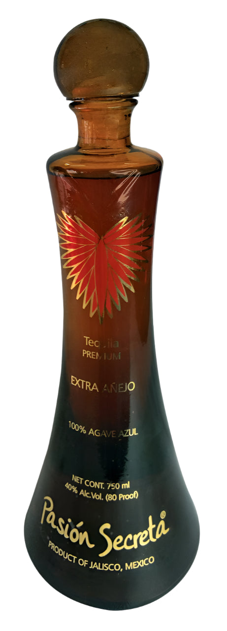 Flask Pasion Secreta Anejo Tequila 750ml
