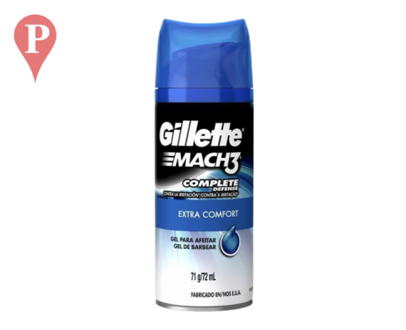 Gillette Gel Para Afeitar Mach3 Complete Defense Extra Comfort 71 G
