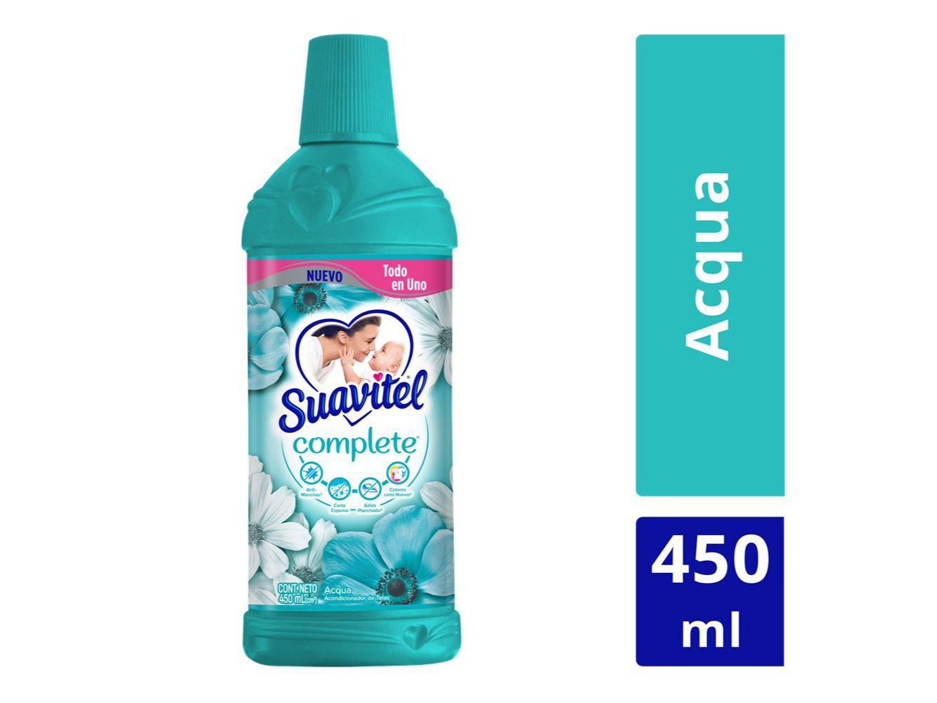 Suavizante Suavitel Complete Acqua 450ml