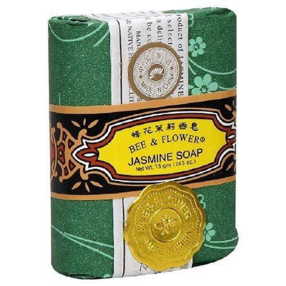 Bee & Flower Soap, Bar Soap Jasmine, 2.65 Oz