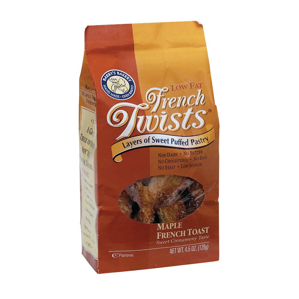 Barry's Bakery French Twists Maple French Toast 4.5 Oz
