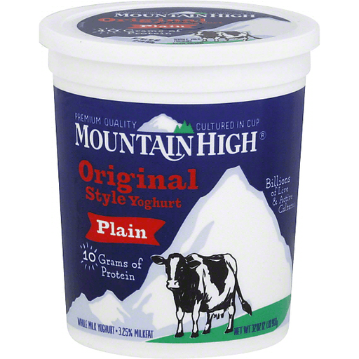 Mountain High Original Style Plain Yogurt