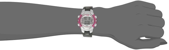 Timex 1440 Sports Digital Mid Size Black/Pink T5J151