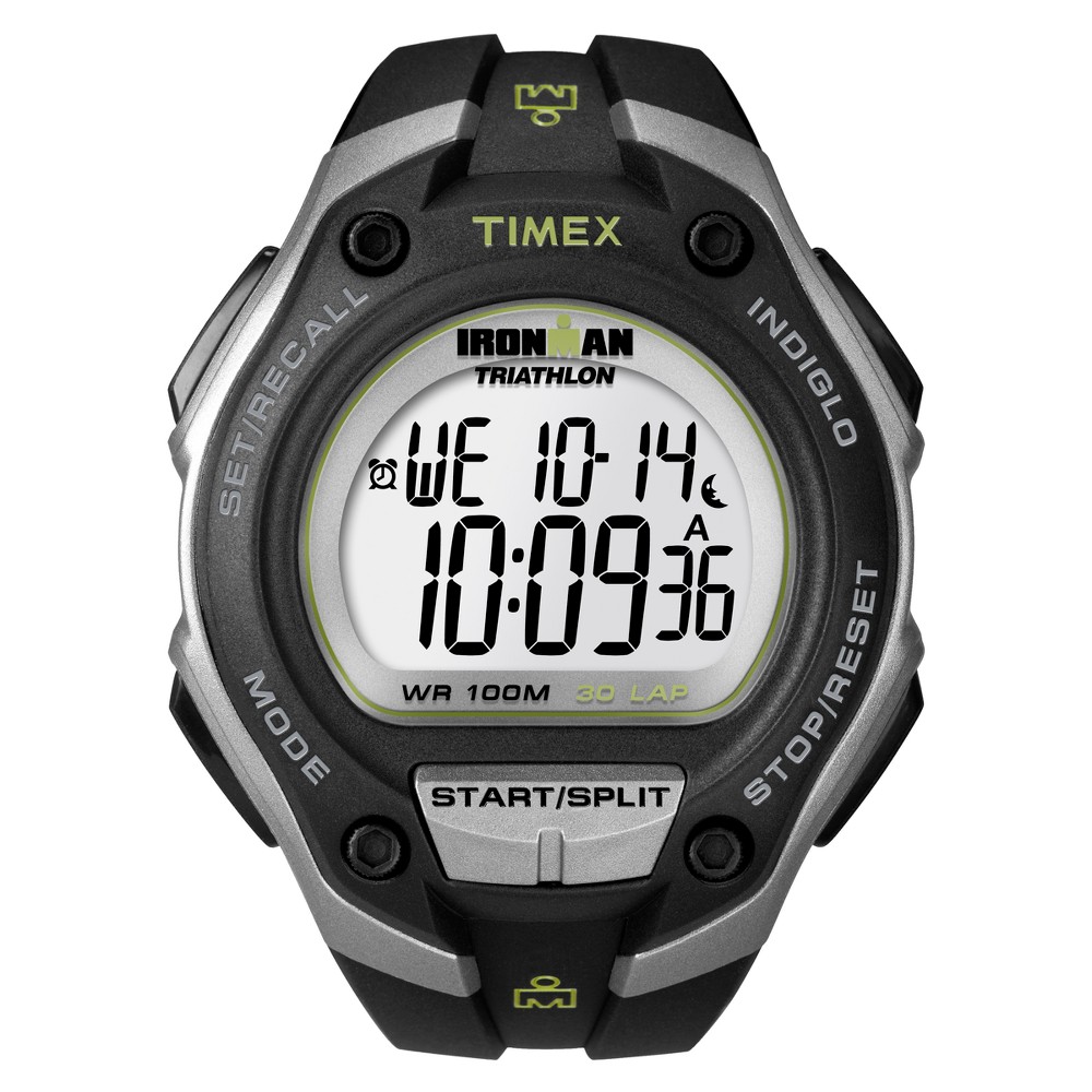 Timex Men's Ironman Classic 30 Lap Digital Watch - Black T5K412JT