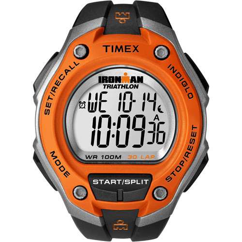 Timex Reloj Para Hombre T5K529 Ironman Clásico 30 Grande Con Correa De Resina Negra
