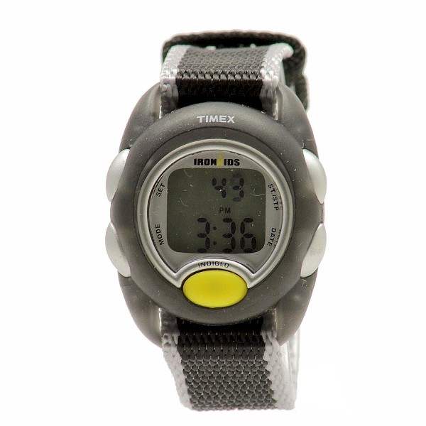 Timex Iron Kids Digital - Black/Silver T7B9819J