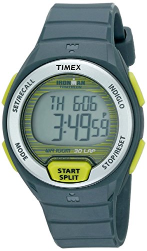 Timex Women's T5K7639J Ironman Oceanside 30-Lap Watch With Grey Strap