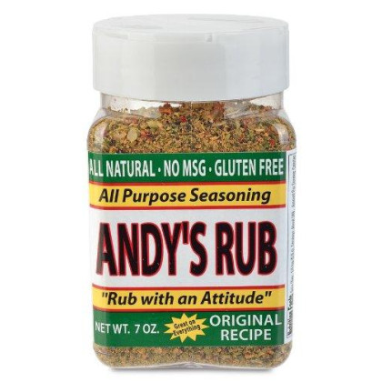 Andy'S Rub, An All Natural Rub With Attitude, 7 Oz