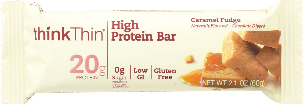Balance Think Thin High Protein Bar Caramel Fudge