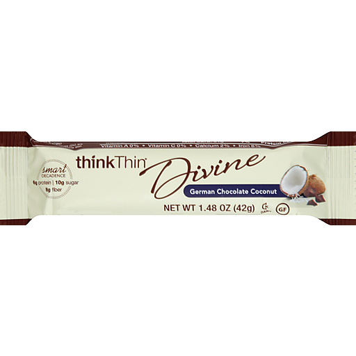 thinkThin Think Thin Divine German Chocolate Coconut Bar