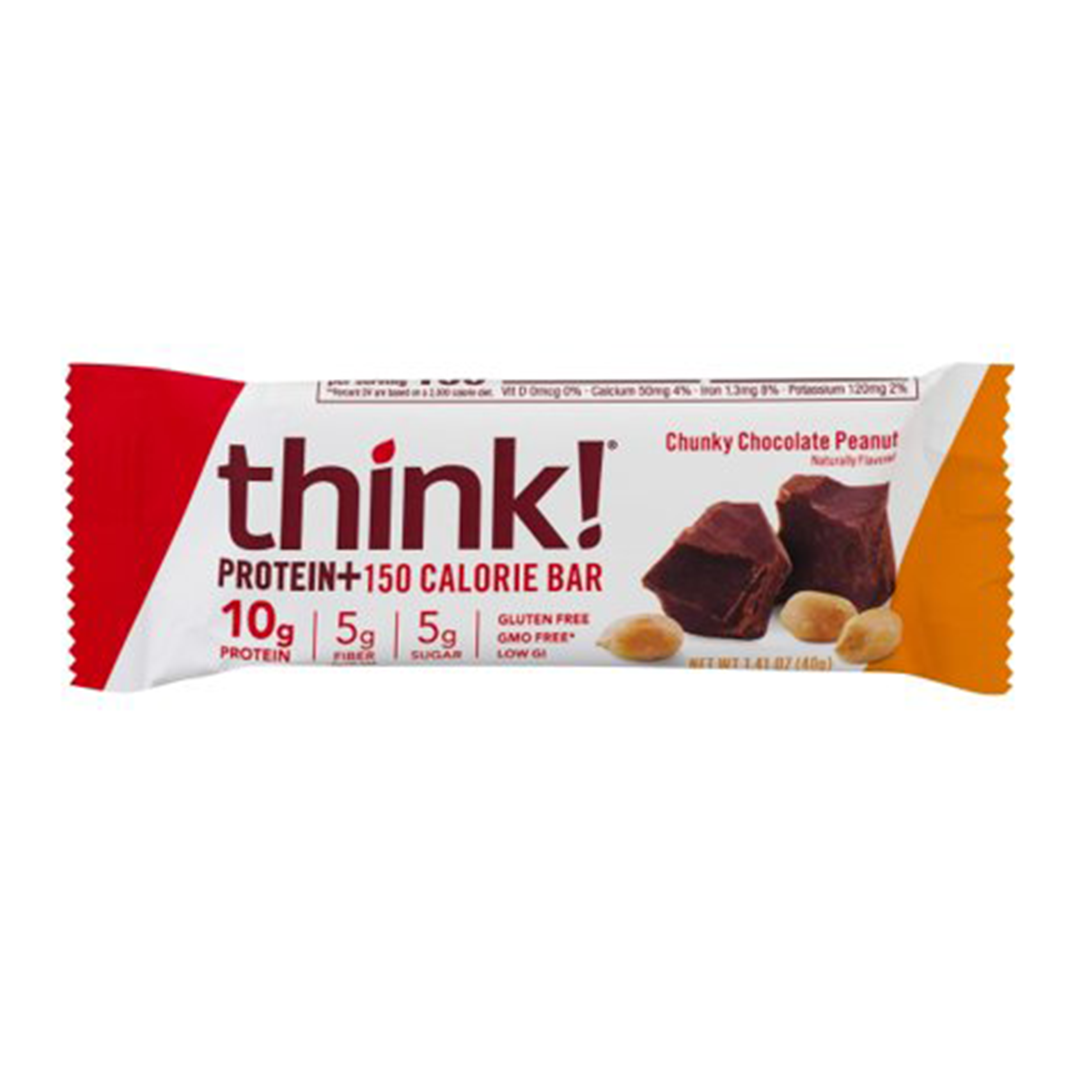 Think Thin Lean Protein And Fiber Bar Chunky Chocolate Peanut, 1.41 Oz (Case Of 5)