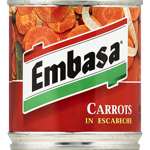 Embasa Carrots, In Escabeche 7 Oz