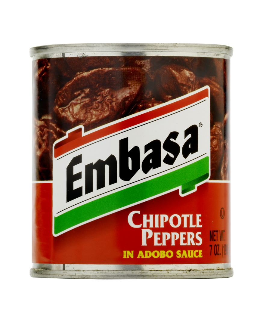 Embasa Chipotle Peppers In Adobo Sauce 7 Oz. Can
