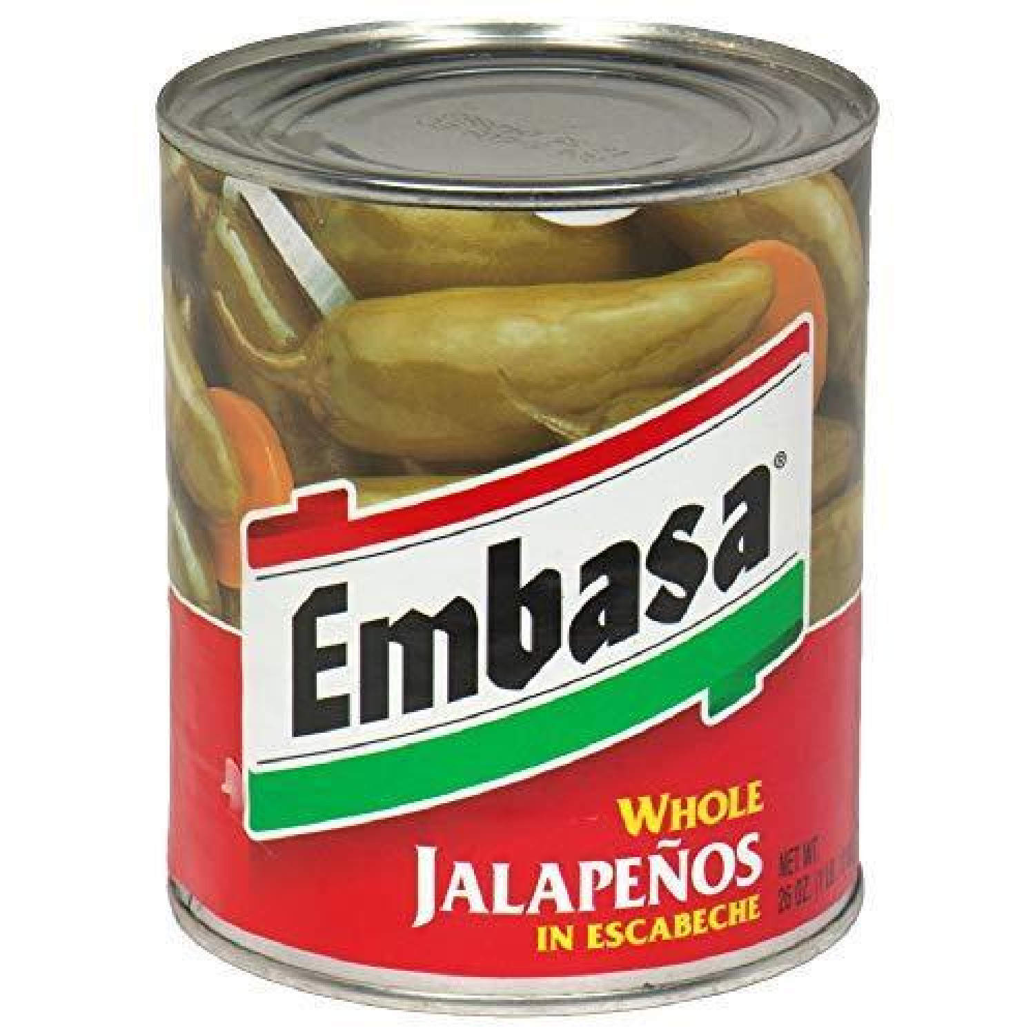 Embasa Whole Jalapenos In Escabeche 26 Oz