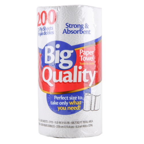Big Quality Single Roll Two Ply-200sheet