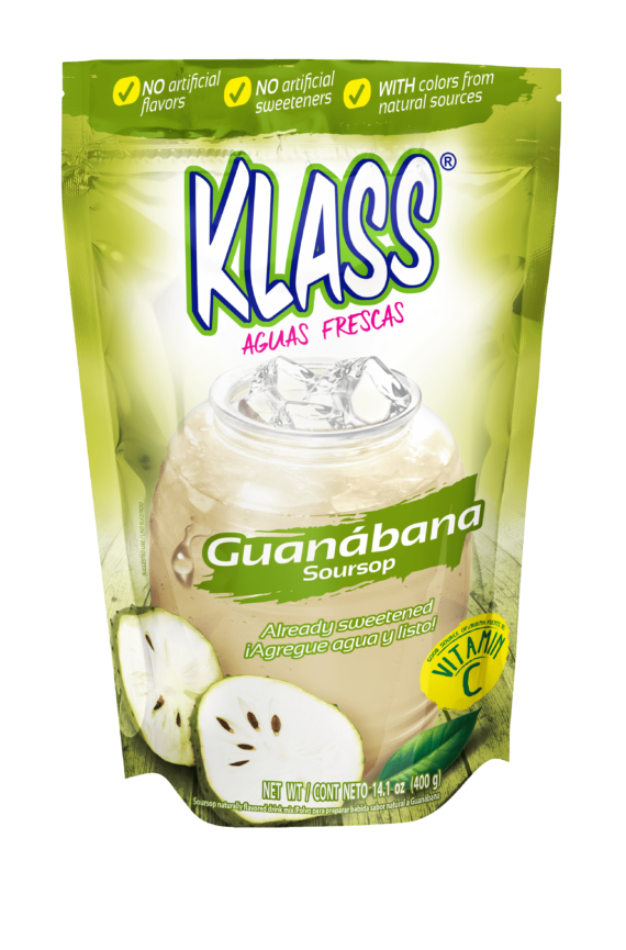 Klass Guanabana Naturally Flavored Drink Mix 14.01 Oz