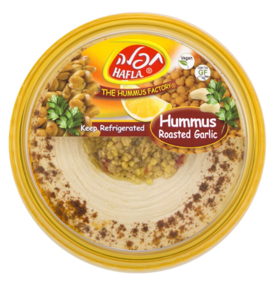 The Hummus Factory Hafla Roasted Garlic
