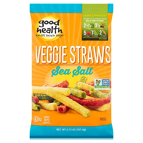 Good Health Sea Salt Veggie Straws - 6.75 Oz