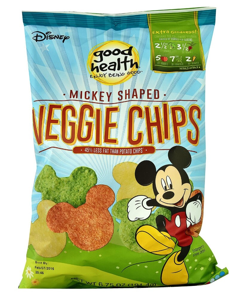 Good Health Disney Veggie Chips, Mickey Shaped
