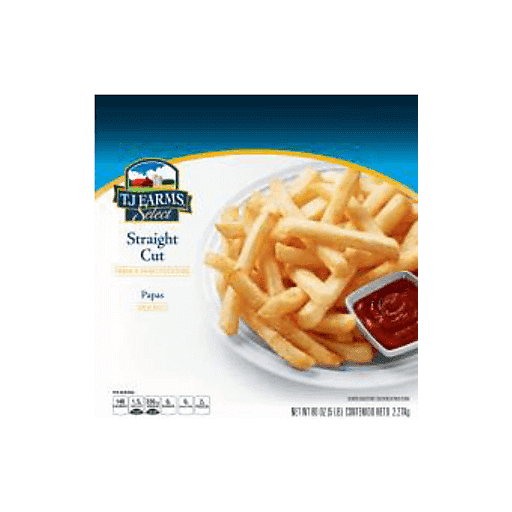 Tj Farms Fries Straight Cut