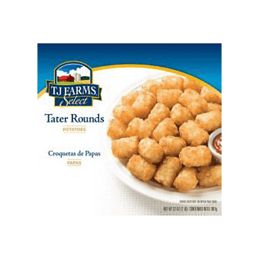 Tj Farms Round Tater Tots 32OZ