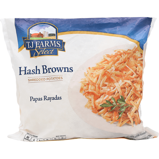 Tj Farms Shredded Hashbrowns